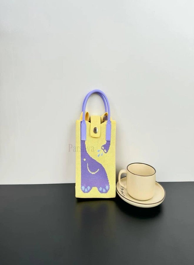 GETNAKSH Trendy Mini Sling Bags for Girls & Women | Cute Printed Crossbody Handbag | Small Shoulder Purse for College, Travel & Daily Use - Stylish Gift Choice (Baby Elephant Yellow) - Image 2